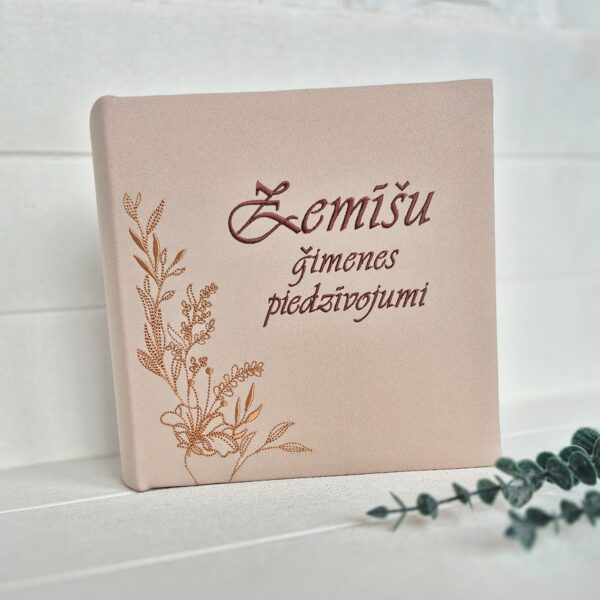 ģimenes fotoalbums, personalizēts