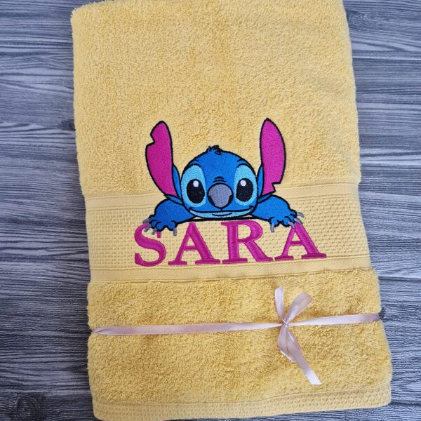 Izšuvums uz dvieļa