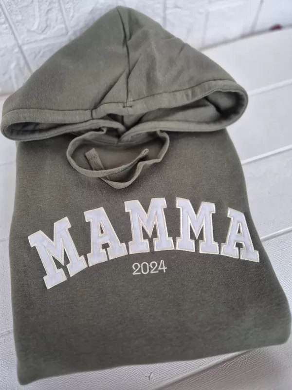 mamma, mamma boss, personalizēts izšuvums