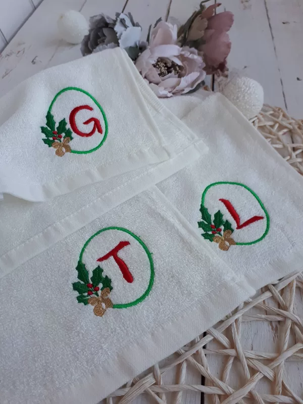 lieliska dāvana svētkos - personalizēts dvielis