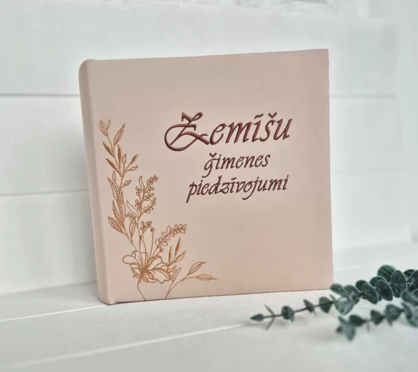 ģimenes fotoalbums, personalizēts