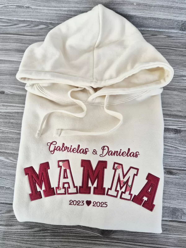 mamma, džemepris, izšuvums, īpaša dāvana mammai, izšuuvms uz džemepera, izšūšana